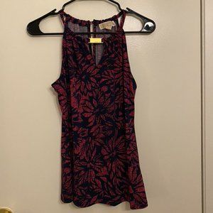 Michael Kors sleeveless blouse - pink/navy (XS)